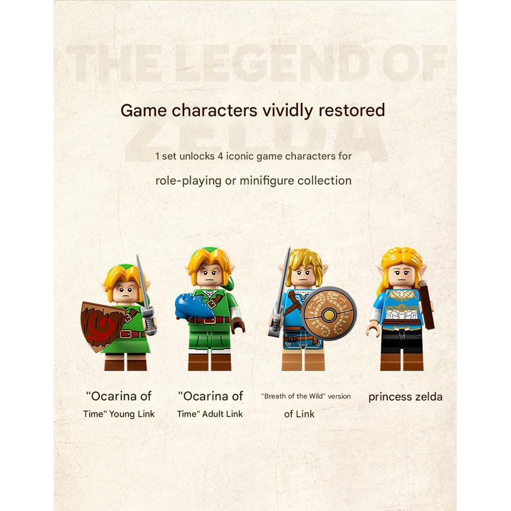 LEGO 77092 The Legend of Zelda Great Deku Tree 2-in-1 Blocks Set