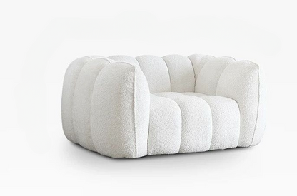 French Retro Pumpkin Lounge Sofa