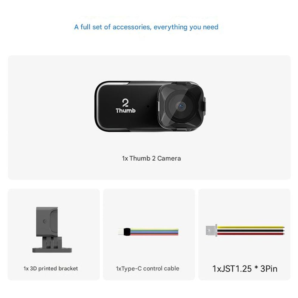 RunCam Thumb 2 4K 60fps HD Camera