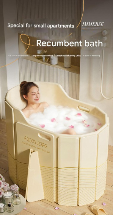 Portable Foldable Bathtub