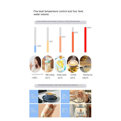 Instant Hot Water Dispenser with Adjustable Temperature