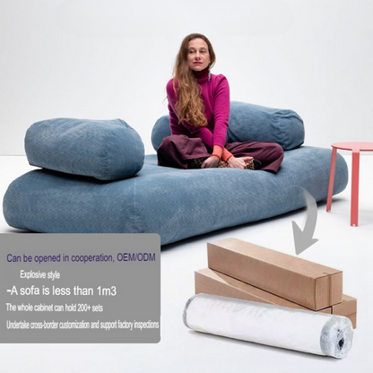 Compressed Sofa Leisure Lazy Sofa Bed