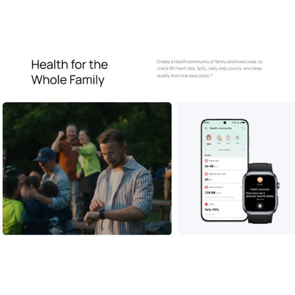 Huawei D2 1.82-Inch AMOLED Display 24-Hour Blood Pressure Monitoring Watch