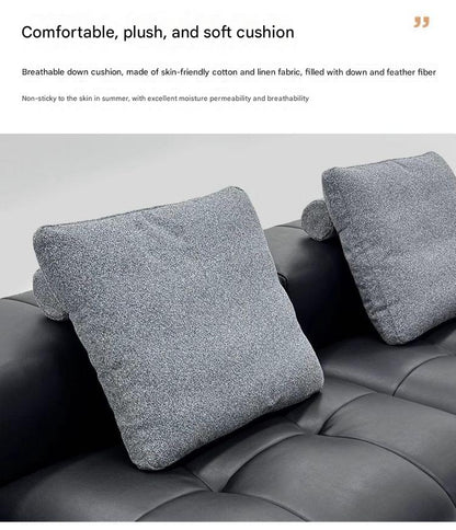 Italian Luxury Leather Sofa