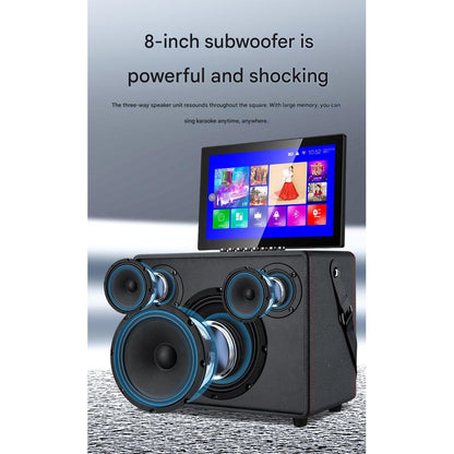 Outdoor Karaoke KTV All-in-One Speaker with Mic