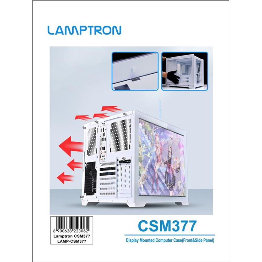 E-ATX Anime Kakashi CPU Cabinet Case