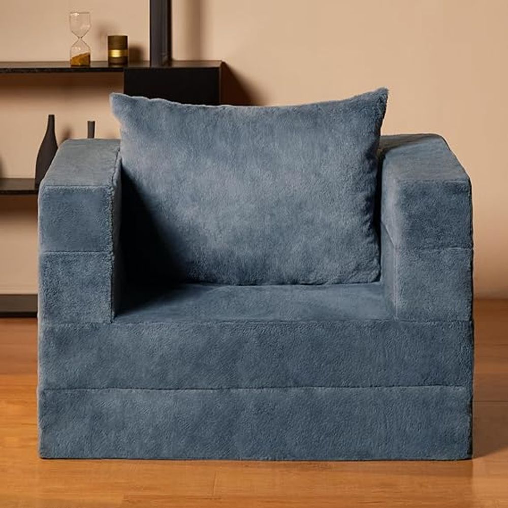 Cansunna 3-in-1 Folding Bean Bag Sofa