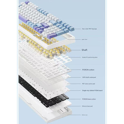 Wolf Spider F99 Starfall Condensation Gaming Keyboard