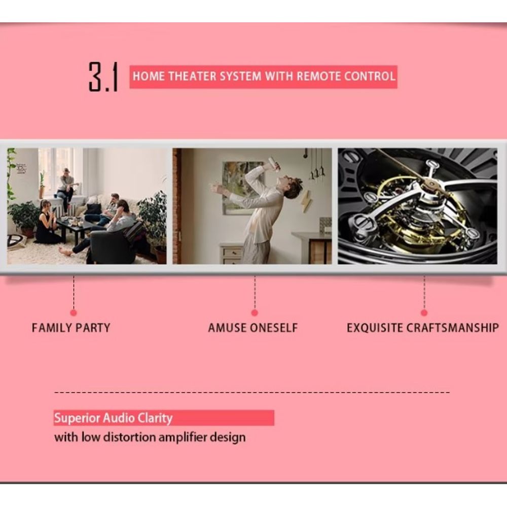 3.1 SONAC Home Audio System