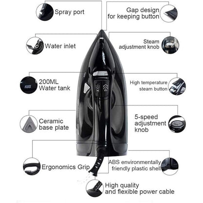 HONEYSON Electric Ironing Steam