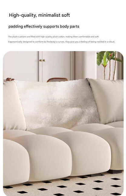 Modern French Barcelona Cloud Velvet Sofa