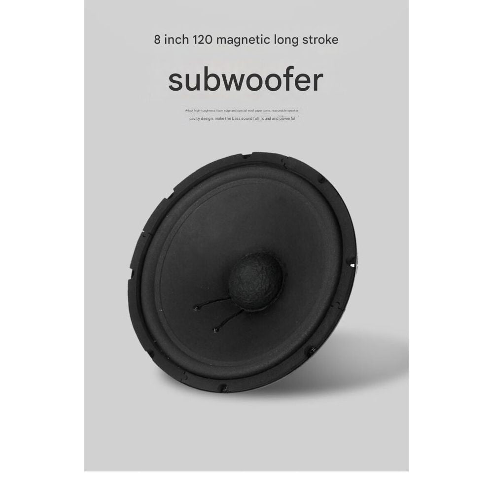 D-8 KTV Bluetooth Wooden Surround Speakers Full Set
