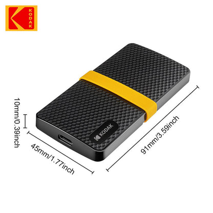 KODAK X200 512GB High-Speed Portable SSD