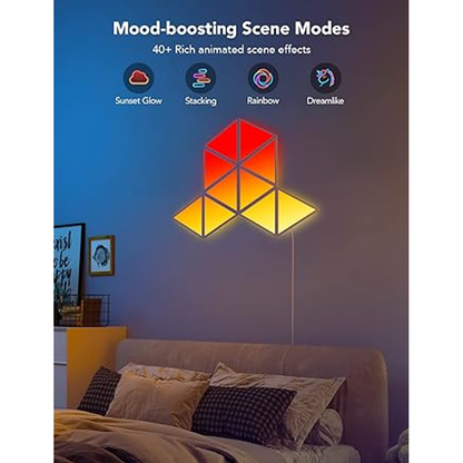 Rhythm Music Quantum Light Triangle