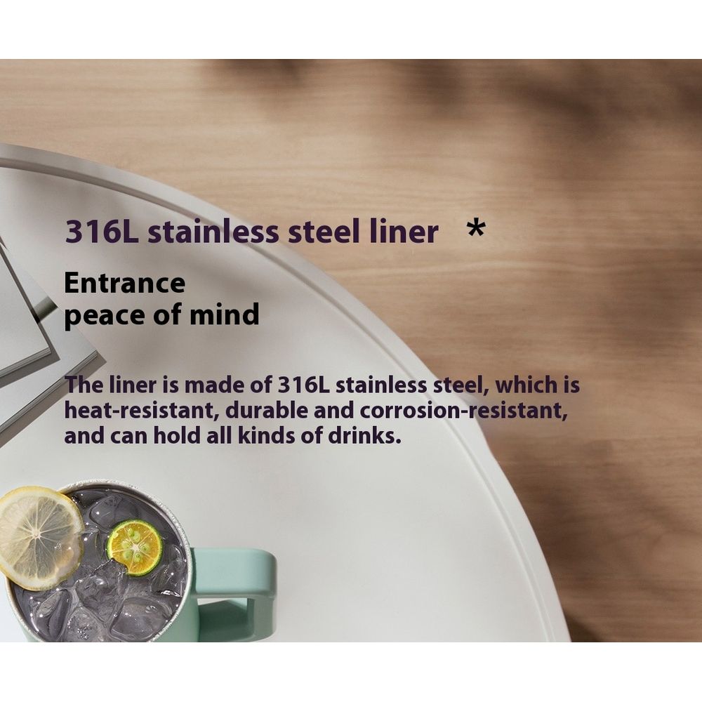 Xiaomi Giant Straw Thermos Cup