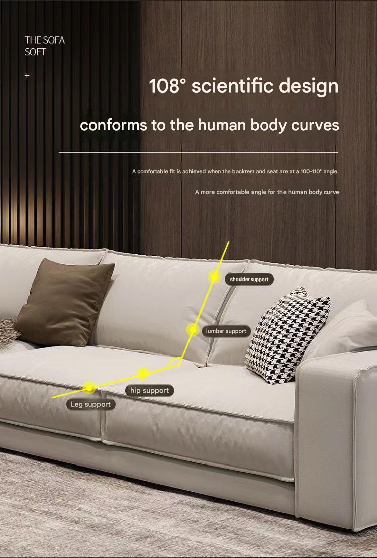 Luxury Floor Sofa Couch Set
