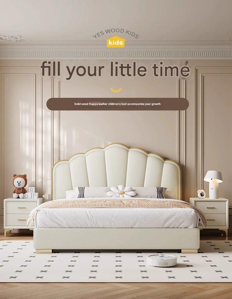 Luxury Leather King Size Bed