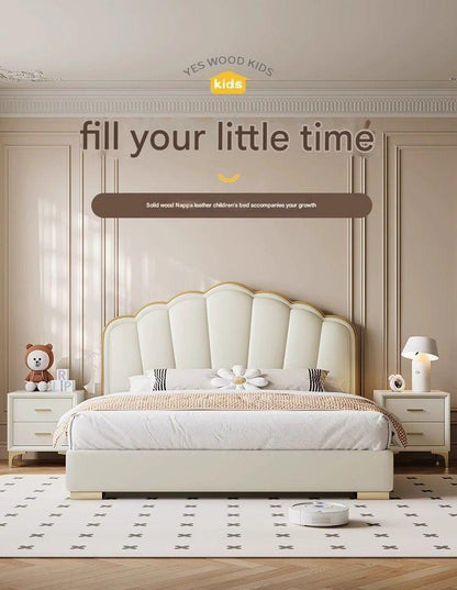 Luxury Leather King Size Bed