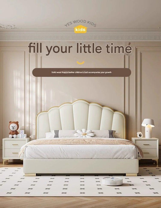 Luxury Leather King Size Bed