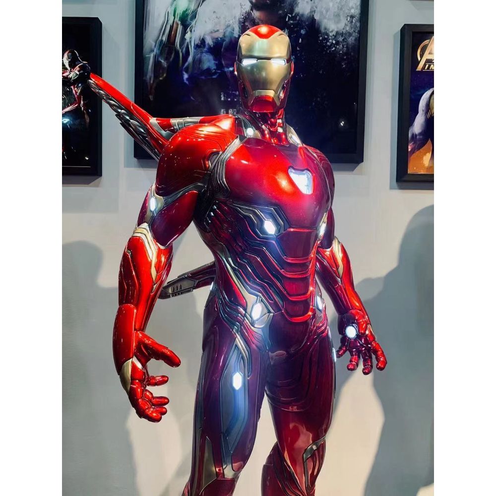 Iron Man Mark 50 215CM LED Statue with Base