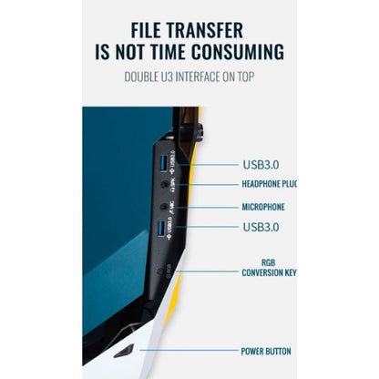 Battleship PC Gaming M-ATX CPU Cabinet Case