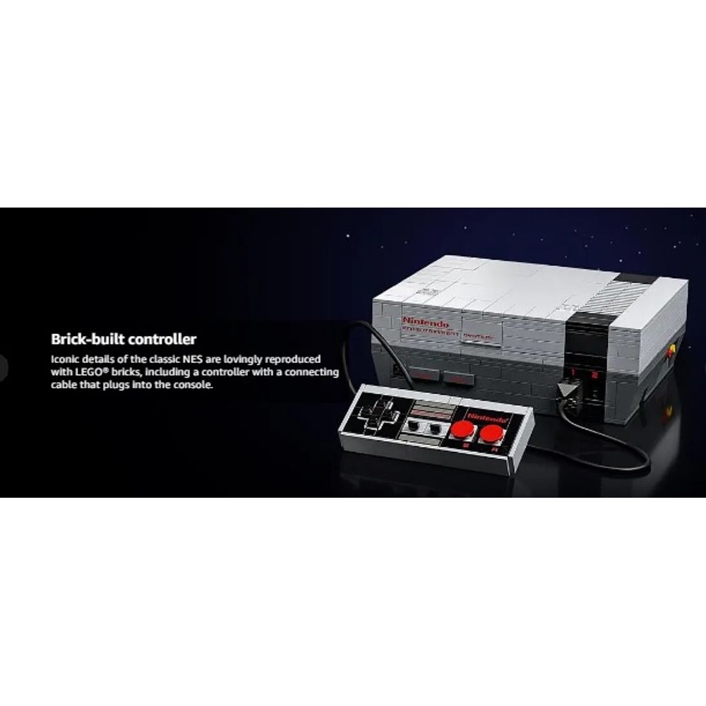 LEGO Nintendo Entertainment System 71374 NES Building Kit