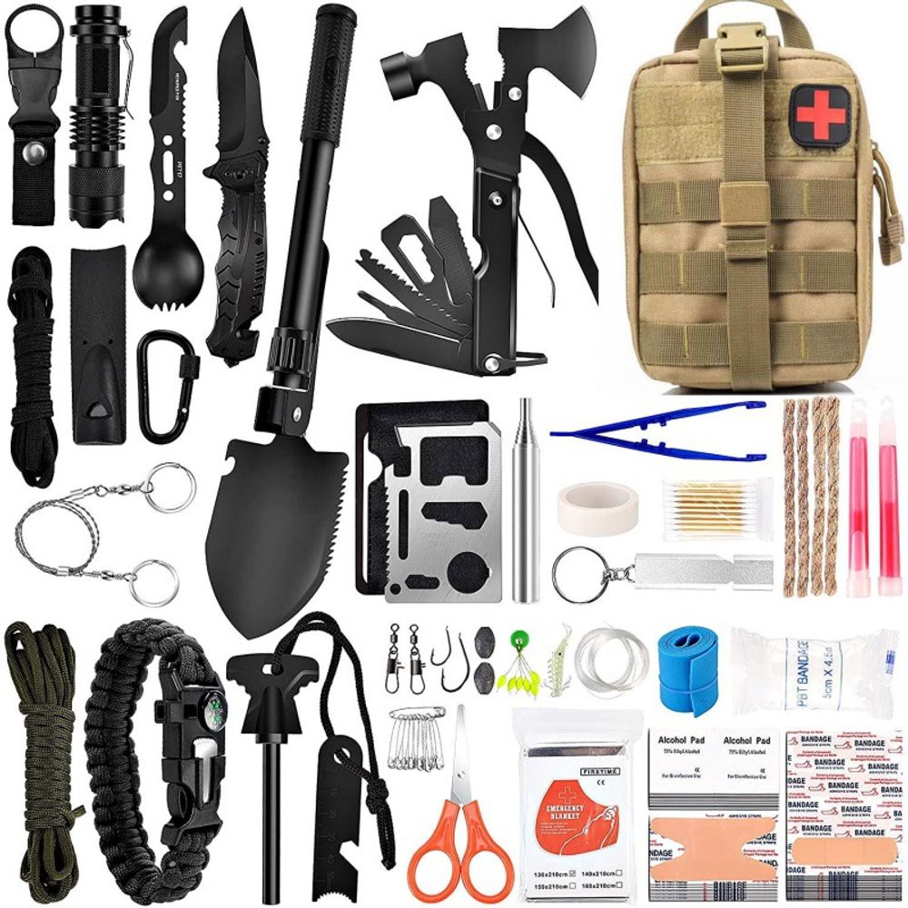 Wilderness Survival Equipment Emergency Kit
