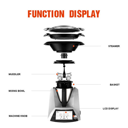 Multifunction Food Processor Cooking Robot