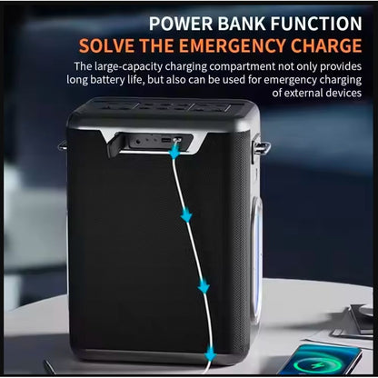 D20 Powerful 400W Super Bass Speaker