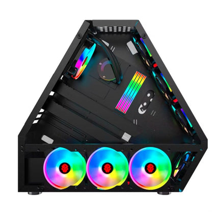 T6 Alien Tank M-ATX CPU Cabinet Case