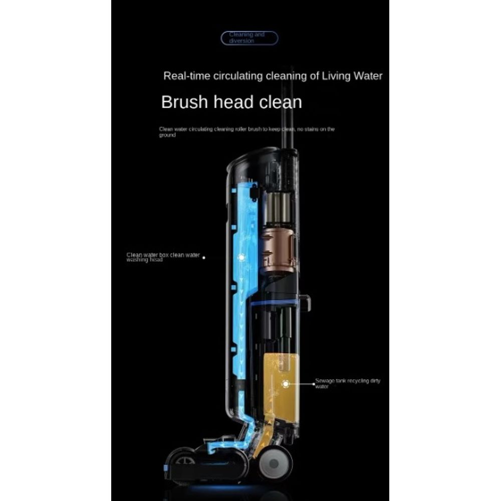 Wireless Mopping & Suction Sweeper