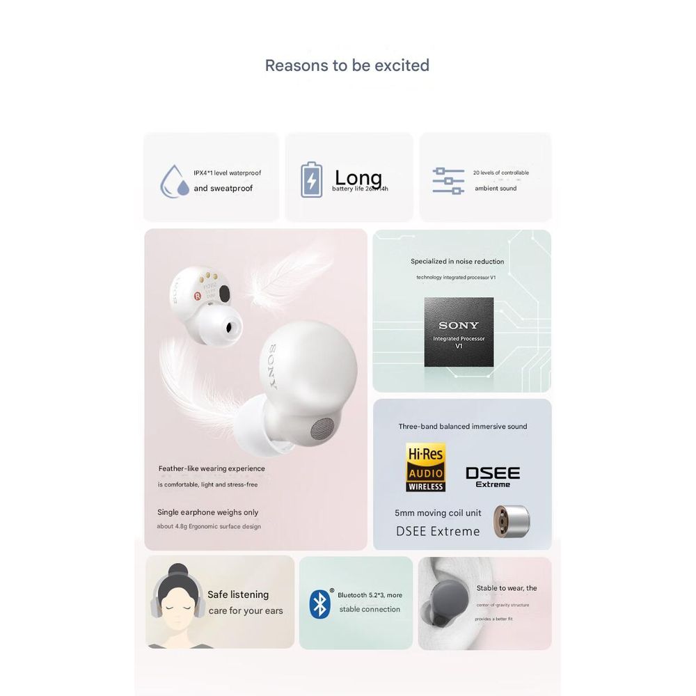 Sony LinkBuds S Upgraded Version Earbuds