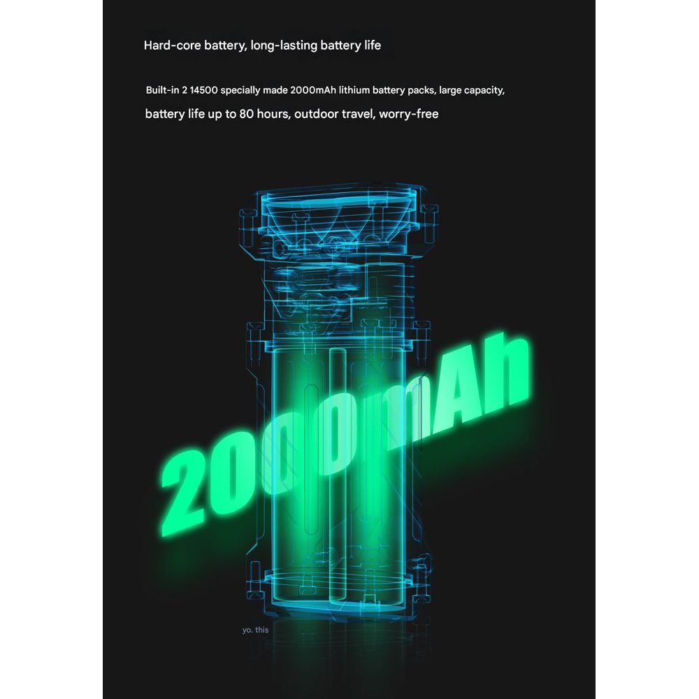 Wuben X2 2500 High Lumen Pocket Flashlight