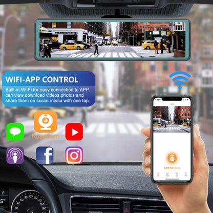 2K Full HD Triple Recording Car Dash Cam