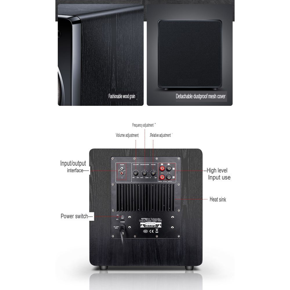 Sansui T6 Ceiling Mounted Home Theater Full Set