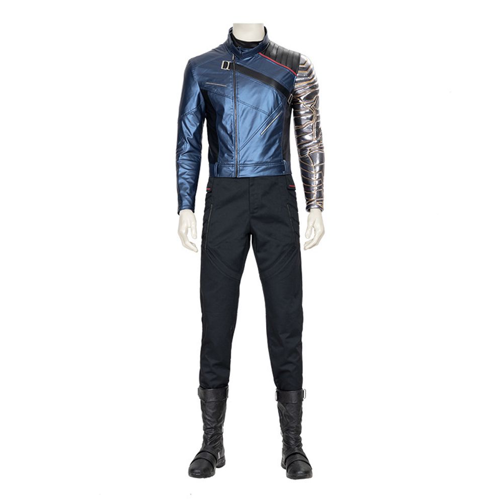 The Falcon and the Winter Soldier Bucky Barnes Cosplay Costume