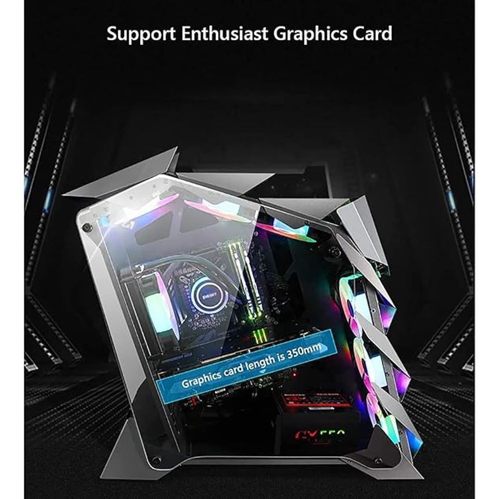 Sabertooth Gaming Chassis ATX CPU Cabinet Case