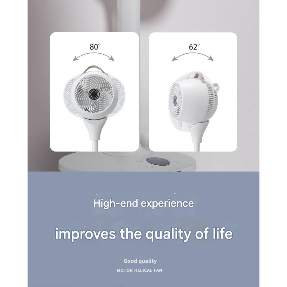 3D DC Smart Floor Fan with Remote