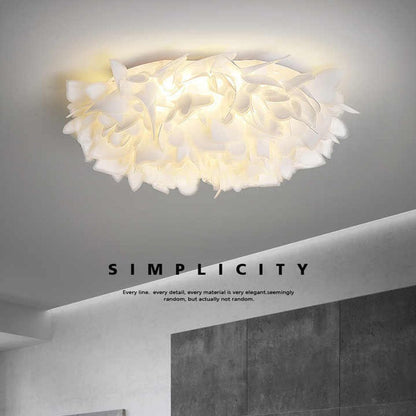 Modern Nordic Petal Bedroom Ceiling Lamp