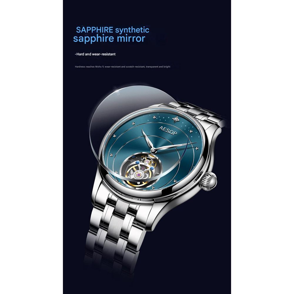 AESOP Luminous Waterproof Mechanical Men's Watch