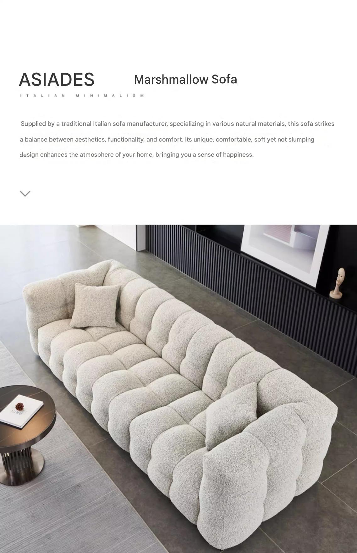 Luxury French Lambswool Sofa