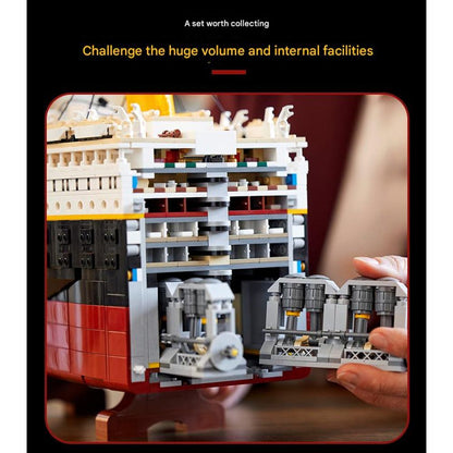 LEGO 10294 Titanic Cruise Ship Building Block Set