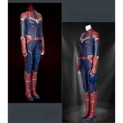 Avengers Endgame Captain Marvel Cosplay Costume