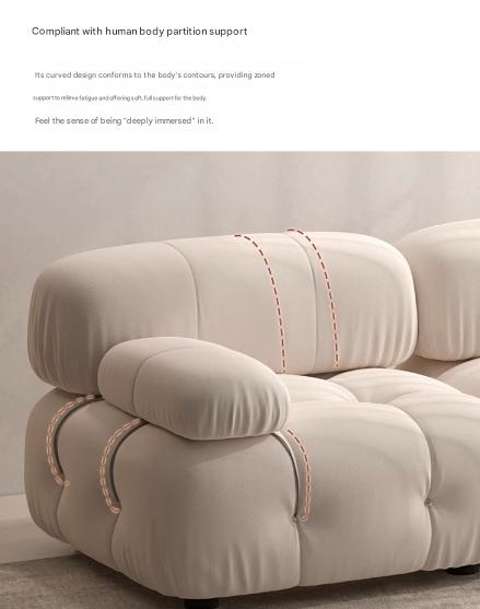 Luxury Modular Fabric Sofa Set