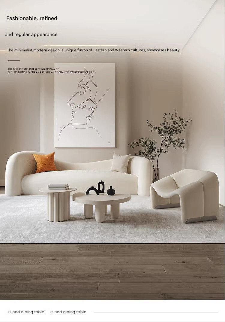 Luxury Casual Lamb Velvet Chair