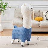 Alpaca Children Cartoon Small Animal Stool