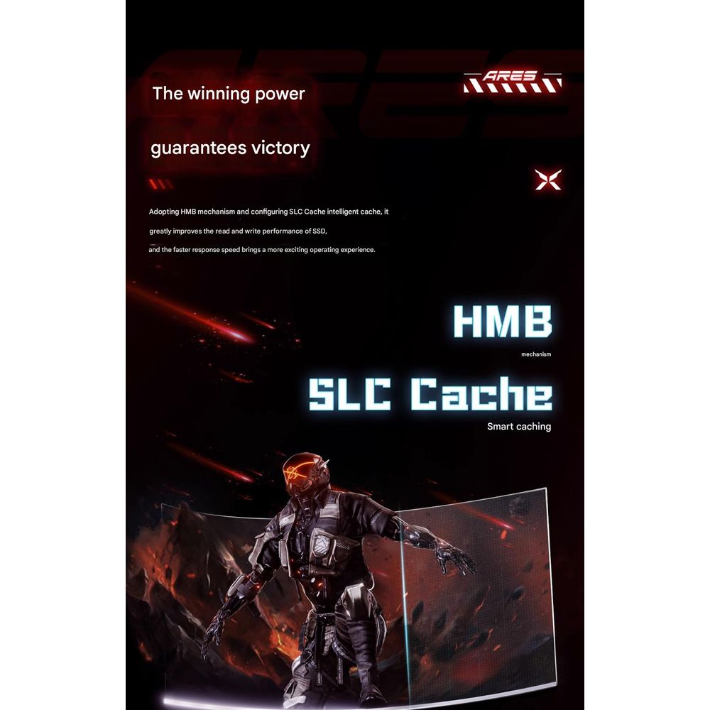 Lexar M.2 2280 PCIe Gen4x4 4TB NVME Solid State Drive