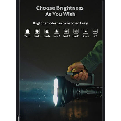 Wuben A1 Search and Rescue Operation High Power Flashlight