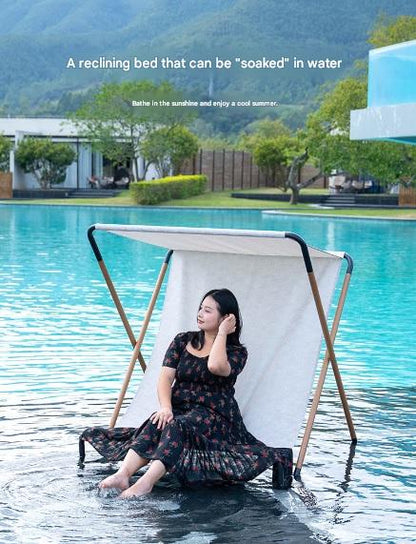 Portable Folding Sunshade Lounge Chair