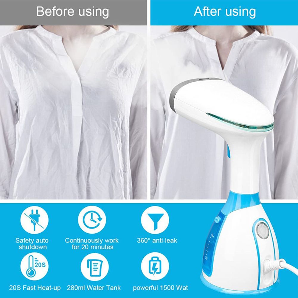1500W Handheld Garment Ironing Steamer
